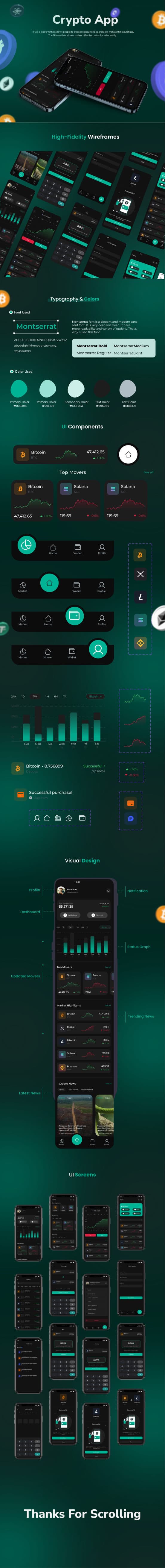 Crypto App preview